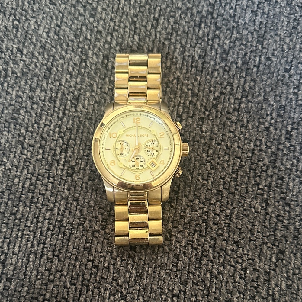 Michael Kors Men's Gold Chronograph Watch